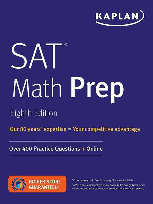 Cover image for SAT Math Prep